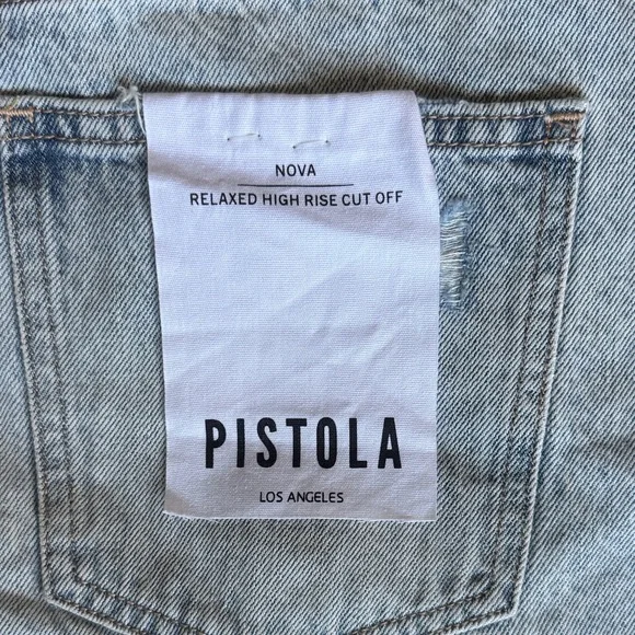 NWT PISTOLA Nova Denim Shorts - Picture 5 of 12